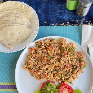 Œufs pochés dans une sauce tomate épicée