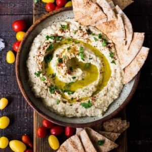 متبل باذنجان مشوي