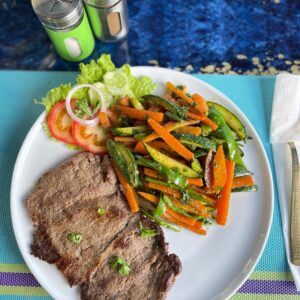 Steak mauricien tendre aux épices créoles