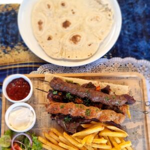 طبق مشاوي متنوعة