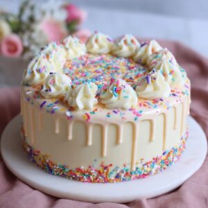 gateau anniversaire vanille 80.000